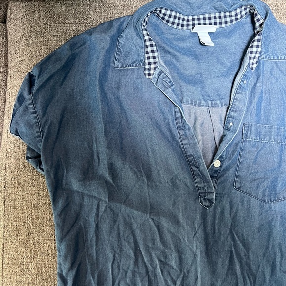 Vineyard Vines X Target Short Sleeve Chambray Shirt - Picture 2 of 4